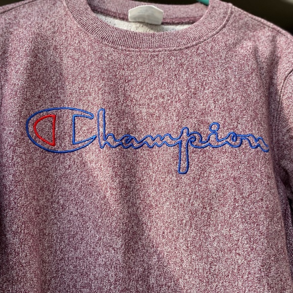 Champion Reverse Weave crewneck sweatshirt purple Medium - Picture 3 of 13